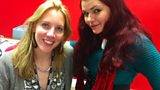 Laura with singer Nicole Thomas