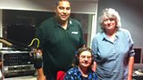 Martin with Sue and Pat from Street & Glastonbury U3A