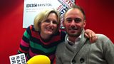 Faye with Ricky Bush from Linkage