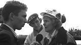 Anne Scargill is interviewed by the Press