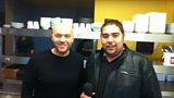 Celeb chef Simon Rimmer with Martin
