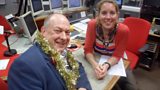 BAFTA and EMMY award winning soundman Martyn Harries with Laura