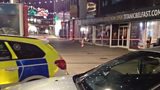 The latest on a suspected firebomber who burst into flames. He ran off with his clothes on fire through Belfast shoppers.