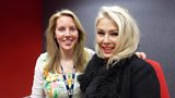 Laura with Kim Wilde