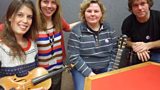 Bella Hardy and her band with Laura