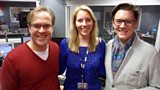 World-renowned countertenor Lawrence Zazzo and David Bates with Laura