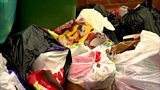 And more on the big bin bag row. Just why can't the binmen lift black bags beside our bins?