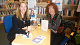 Laura with author Bel Mooney