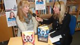 Award winning author Di Toft with Laura