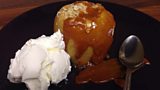 Inside-out Toffee Apple Crumble