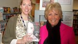 Laura with best-selling author Lesley Pearse