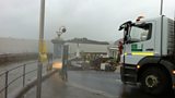 Clearing up in Plymouth but more bad weather is forecast