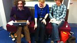 Laura with Tom and Martin