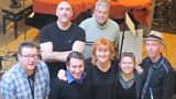 Eddi Reader with Jools Holland and his band