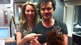 Laura with TV presenter Mark Cousins