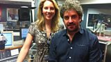 Laura with singer Ian Prowse