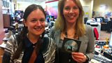 Bridie Jackson with Laura