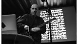 Elliott Sharp with the graphic score for Foliage