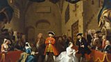 Painting by William Hogarth: The Beggar's Opera