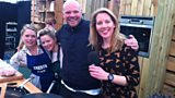 Chef Tom Kerridge with Laura
