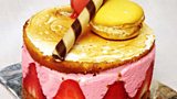 Stephen Chisholm's Fraisier style fruit cake