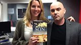 Laura with Pulitzer Prize finalist Philipp Meyer