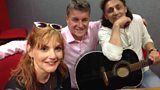 Singer Tia McGraff, her husband and producer Tommy Parham and Graham