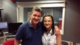 Graham with actress Amanda Madison