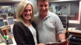 Jessica Lloyd-Smith with Graham and today's quirky stories