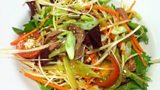 Leftover Roast Beef with Sweet Chili Sauce Salad for Foodie Friday