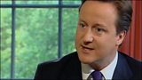 Cameron on cake row