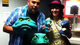 Puppeteer Corina Bona with Martin