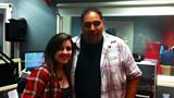 Emi McDade with Martin