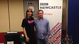 Eve McMann of Oxjam with Nick