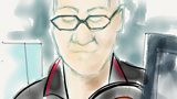 Phill's digital sketch of Gerard M. Burns