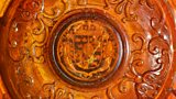 Amber tankard lid