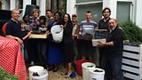 The winemakers and their harvest