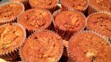 Melted Caramel Centred Spiced Apple Muffins