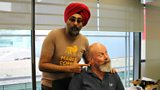 Hardeep Singh Kohli with Rival Beard Chris