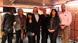 Saturday Live studio guests and CiN competition winners Victoria and Joe