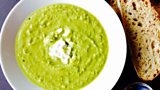 Stephen Chisholm's Pea and Broccoli soup