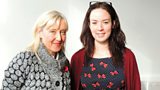 Choinnich Cathy ri Fiona aig Oilthigh Napier