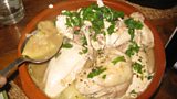Lunch is served - Hardeep’s parsley and wine poached chicken