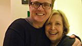 Aled with Anne Reid