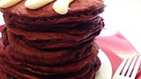 Stephen Chisholm's Red Velvet Pancakes