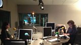 In the studio