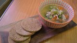 Cock-a-Leekie Soup and Oatcakes