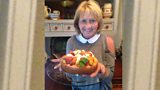 JENNY BRISTOW'S Orange Cake with Caramelised Nectarines, Peaches & Toasted Mascarpone