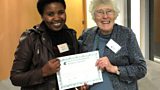 PoC bursary award presentation
