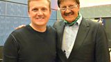 Aled with Tim Wonnacott